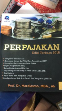 Perpajakan Edisi Terbaru 2018